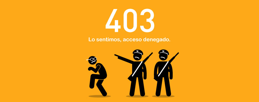 como solucionar error 403