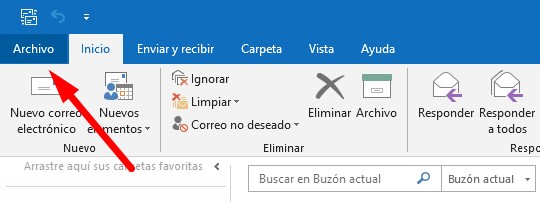 outlook archivo