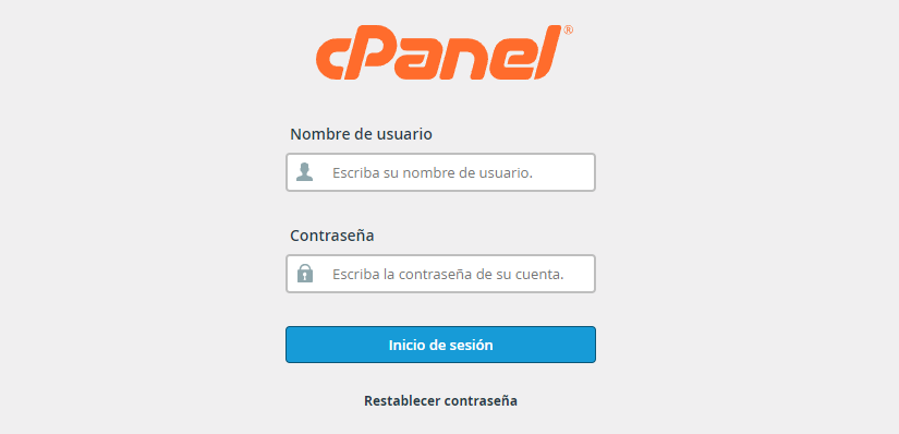 acceso cpanel