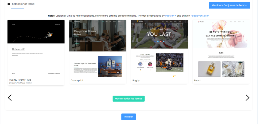 instalacion wordpress desde cpanel paso a paso